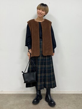 omaさん（レディース・163cm）の秋コーディネート