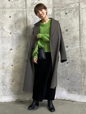 omaさん（レディース・163cm）の冬コーディネート