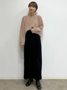 omaさん（レディース・163cm）の冬コーディネート