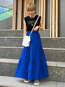 omaさん（レディース・163cm）の夏コーディネート