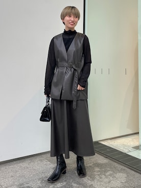 「THE SHOP TK （ザ ショップ ティーケー ）のアイテム」を使った、omaさん（レディース・163cm）の秋コーディネート