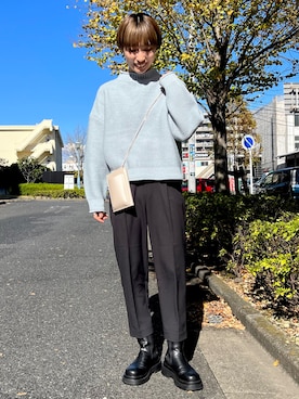 omaさん（レディース・163cm）の冬コーディネート