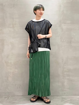 omaさん（レディース・163cm）の夏コーディネート