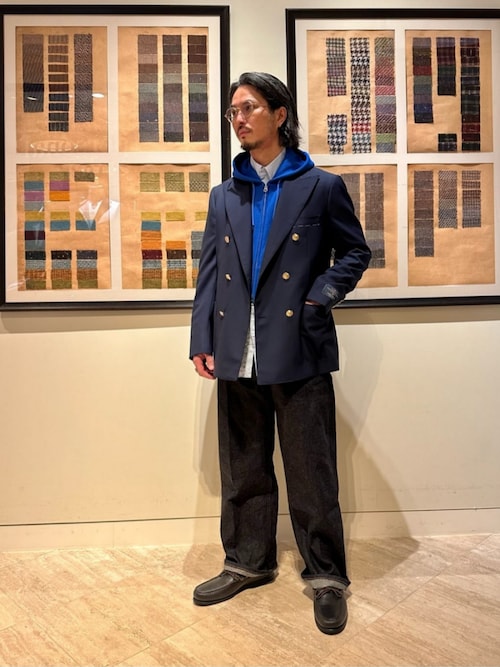 【別注】＜G.H.BASS for District＞ グレインレザー キャンプモックシューズ