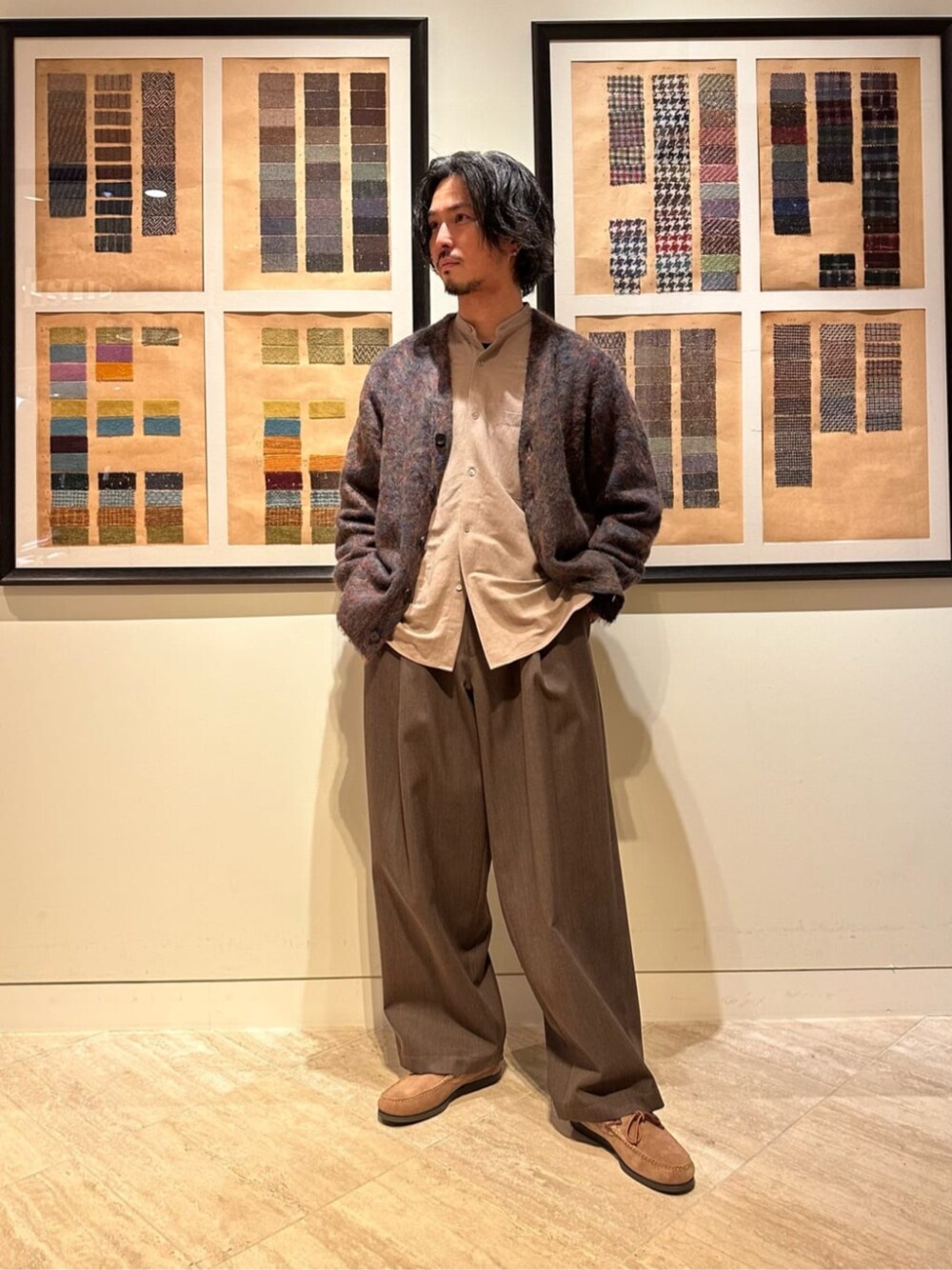 Coohem（コーヘン）の「＜COOHEM＞ KOUHEN SHAGGY DOG KNIT CARDIGAN 