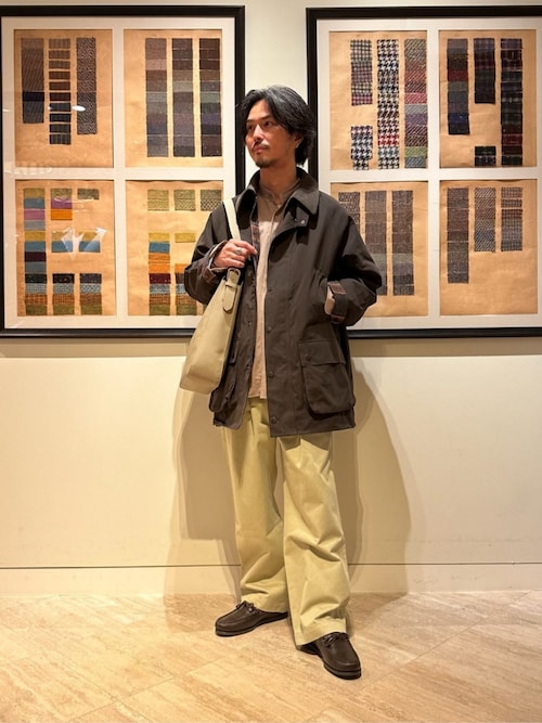 【別注】＜G.H.BASS for District＞ グレインレザー キャンプモックシューズ