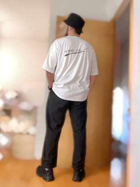 「newhattan（ニューハッタン）のアイテム」を使った、はんじろーーーさん（メンズ・175cm）の秋コーディネート