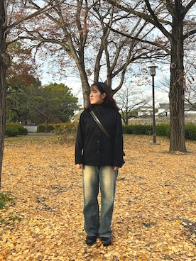 「新星WEARISTAにエントリー」｜‪ ·͜·さん（レディース・158cm）の冬コーディネート