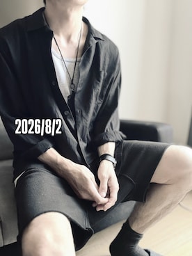 「８(eight)（エイト）のアイテム」を使った、k1120___さん（メンズ・172cm）の夏コーディネート