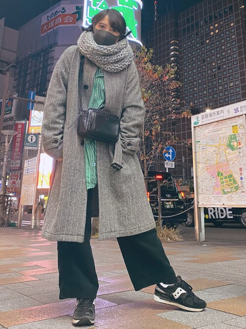 マワリ Sauconyのスニーカーを使ったコーディネート Wear