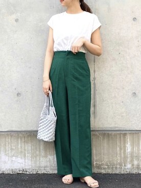 aさん（レディース・155cm）の夏コーディネート