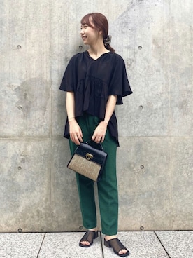 aさん（レディース・155cm）の夏コーディネート