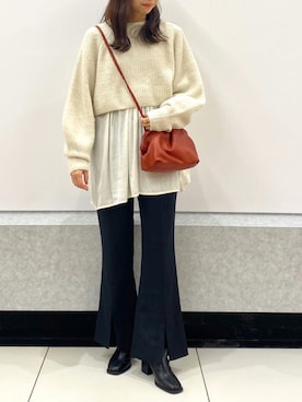 aさん（レディース・155cm）の秋コーディネート