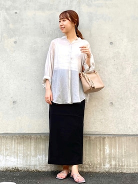 「アイテム（リング）」を使った、aさん（レディース・155cm・20代）の夏コーディネート