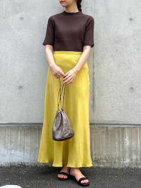 aさん（レディース・155cm）の秋コーディネート