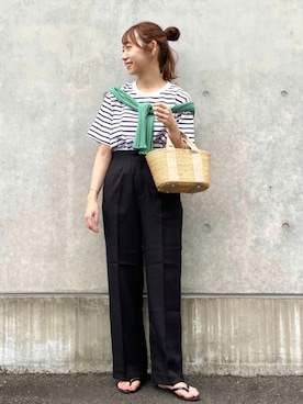 aさん（レディース・155cm）の夏コーディネート