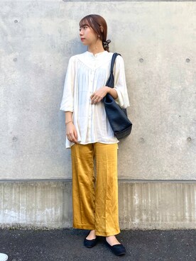 aさん（レディース・155cm）の秋コーディネート