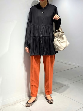 aさん（レディース・155cm）の秋コーディネート