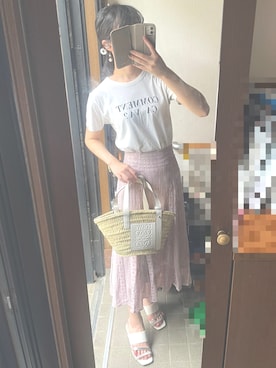 ほたるさん（レディース・159cm）の夏コーディネート