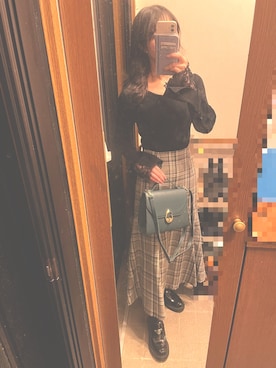 ほたるさん（レディース・159cm）の冬コーディネート