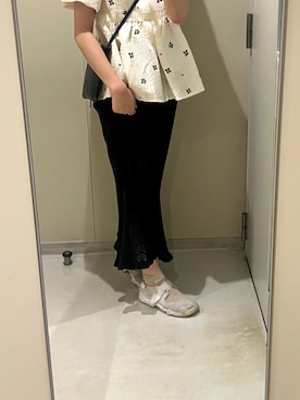 「NIKE（ナイキ）のアイテム」を使った、miyuさん（レディース・163cm）の夏コーディネート