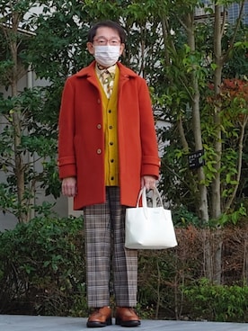 「ABAHOUSE（アバハウス）のアイテム」を使った、ちゃばこさん（メンズ・168cm）の冬コーディネート