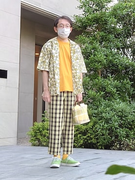 ちゃばこさん（メンズ・168cm・50代）の夏コーディネート