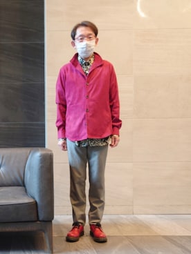 ちゃばこさん（メンズ・168cm）の冬コーディネート