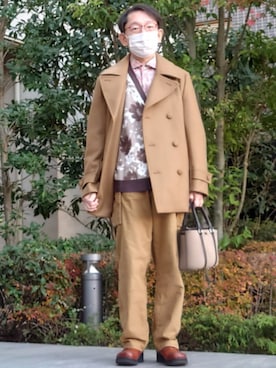 「アイテム（レッグウェア）」を使った、ちゃばこさん（メンズ・168cm・50代）の冬コーディネート