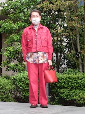 ちゃばこさん（メンズ・168cm）の春コーディネート