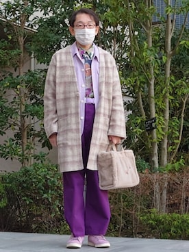 「PENDLETON（ペンドルトン）のアイテム（ジャケット/アウター）」を使った、ちゃばこさん（メンズ・168cm）の冬コーディネート