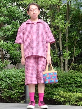 ちゃばこさん(メンズ・168cm)の夏コーディネート