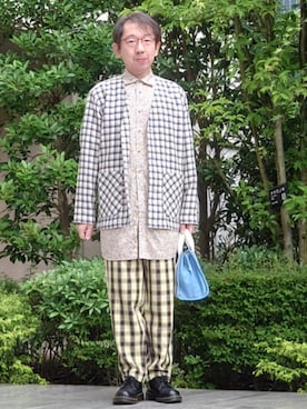 ちゃばこさん（メンズ・168cm）の夏コーディネート