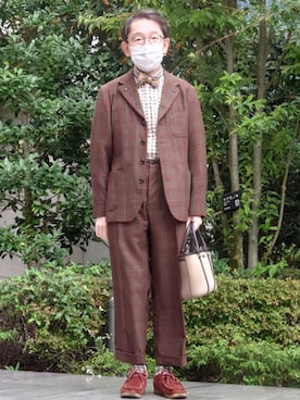 ちゃばこさん（メンズ・168cm・50代）の秋コーディネート