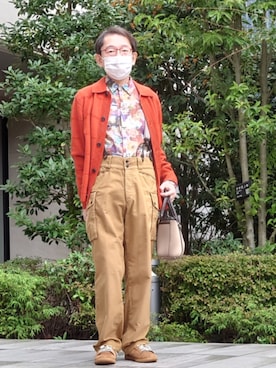 ちゃばこさん（メンズ・168cm・50代）の秋コーディネート