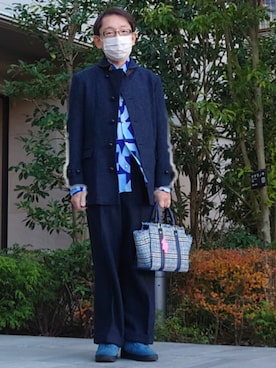 「アイテム（ジャケット/アウター）」を使った、ちゃばこさん（メンズ・168cm・50代）の冬コーディネート