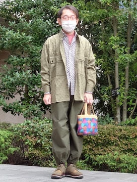 「アイテム（パンツ）」を使った、ちゃばこさん（メンズ・168cm・50代）の秋コーディネート