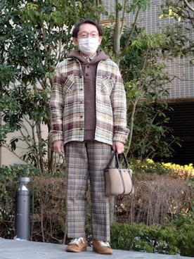 ちゃばこさん（メンズ・168cm）の冬コーディネート