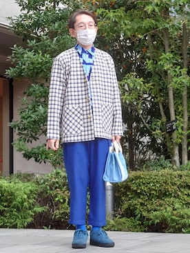 ちゃばこさん（メンズ・168cm・50代）の秋コーディネート
