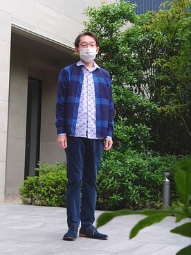 ちゃばこさん（メンズ・168cm・50代）の春コーディネート