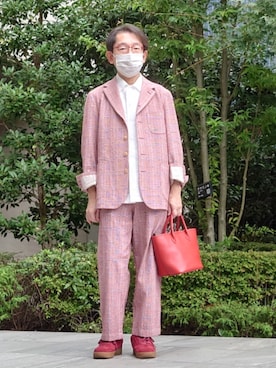 「アイテム（ジャケット/アウター）」を使った、ちゃばこさん（メンズ・168cm・50代）の秋コーディネート