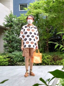 ちゃばこさん（メンズ・168cm・50代）の夏コーディネート