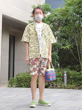 ちゃばこさん（メンズ・168cm・50代）の夏コーディネート