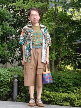 ちゃばこさん(メンズ・168cm)の夏コーディネート