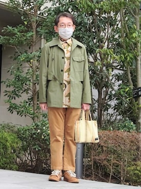 「Paul Smith（ポールスミス）のアイテム」を使った、ちゃばこさん（メンズ・168cm）の冬コーディネート