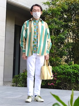 ちゃばこさん（メンズ・168cm・50代）の春コーディネート