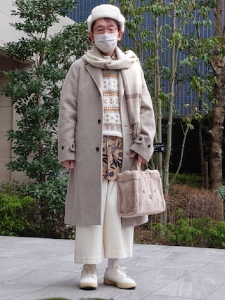 UNIQLO✖️JW ANDERSON ダークブルー チェスターコート ユニクロ公式 | チェスターコート