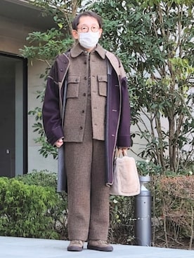 「TAKEO KIKUCHI（タケオキクチ）のアイテム」を使った、ちゃばこさん（メンズ・168cm）の春コーディネート