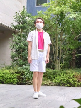 ちゃばこさん（メンズ・168cm・50代）の夏コーディネート