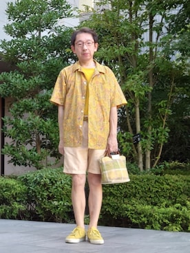 ちゃばこさん(メンズ・168cm)の夏コーディネート